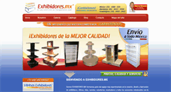 Desktop Screenshot of exhibidores.mx
